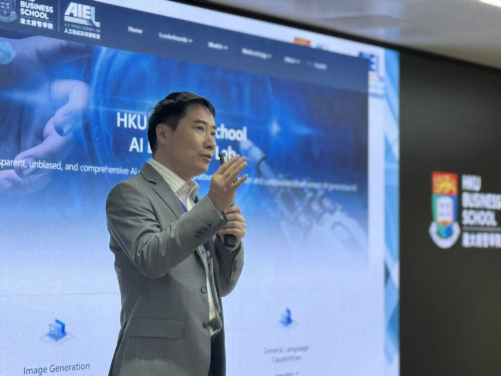 Professor Jack JIANG, Padma and Hari Harilela Professor in Strategic Information Management and Director of Artificial Intelligence Evaluation Lab of HKU Business School
 